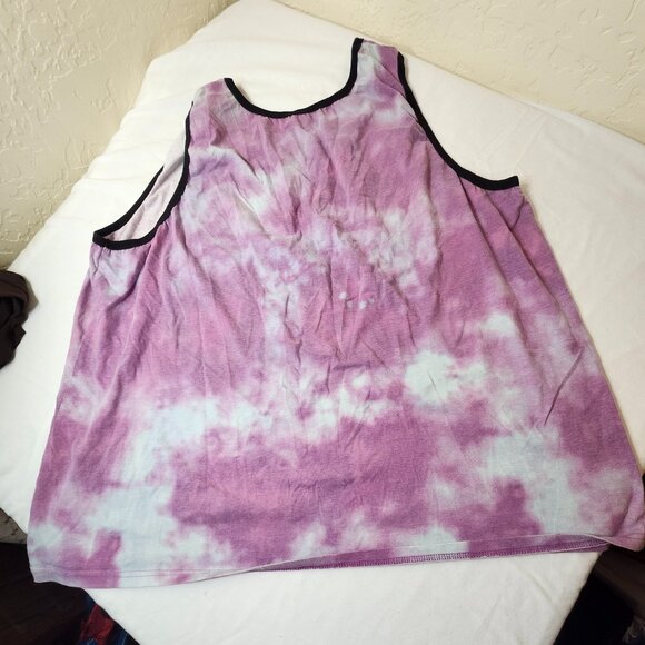 Good Luck Trolls Multicolor Tie Dye Tank Top - Picture 4 of 4